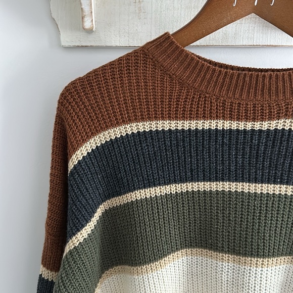 SHEIN | Striped Sweater - Picture 4 of 7